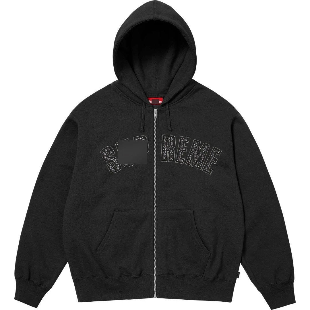 Rhinestone Camo Hoodie Jacket photo 4