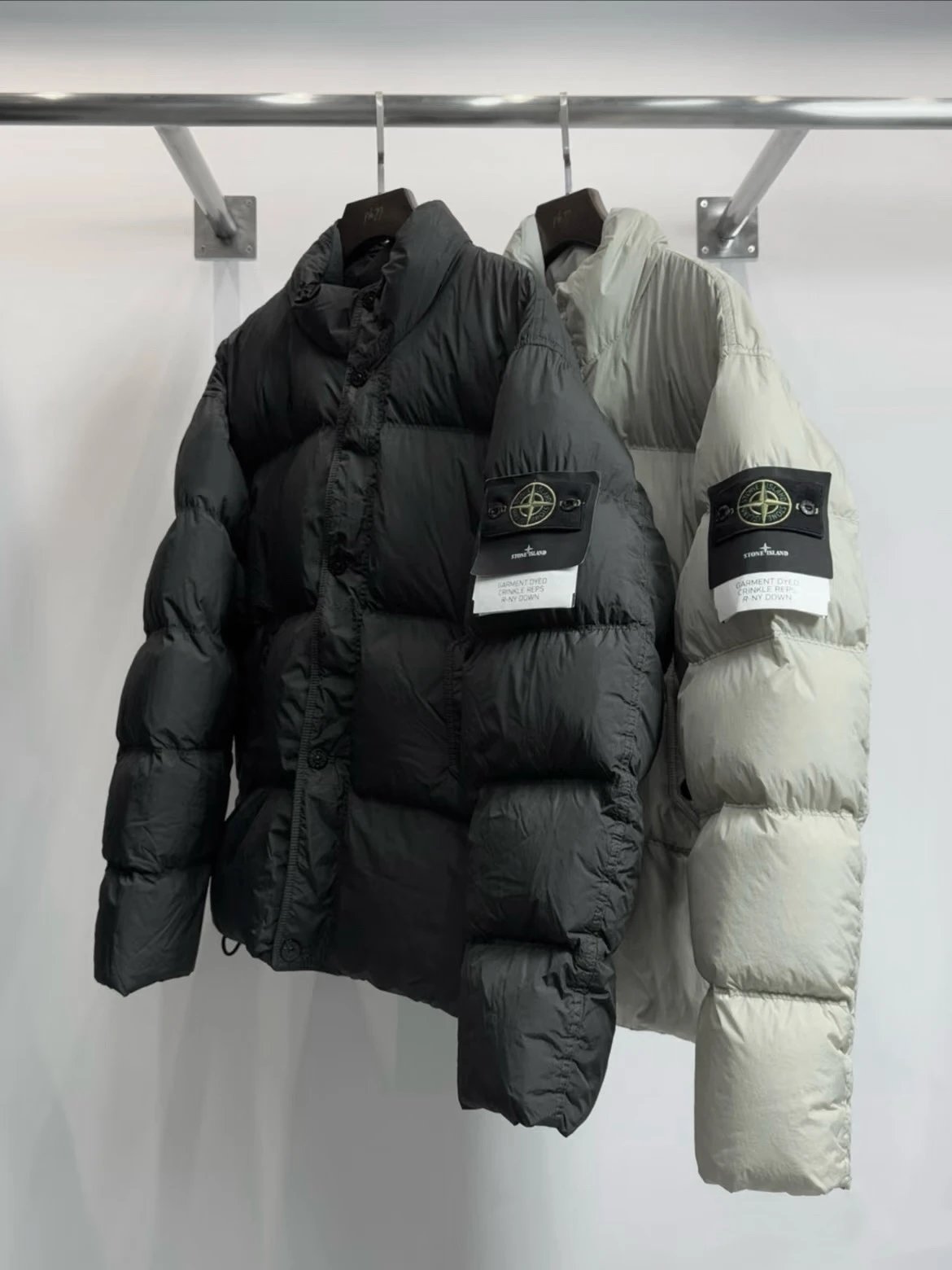 Stone Island Shadow Project Down Jacket Black - 4