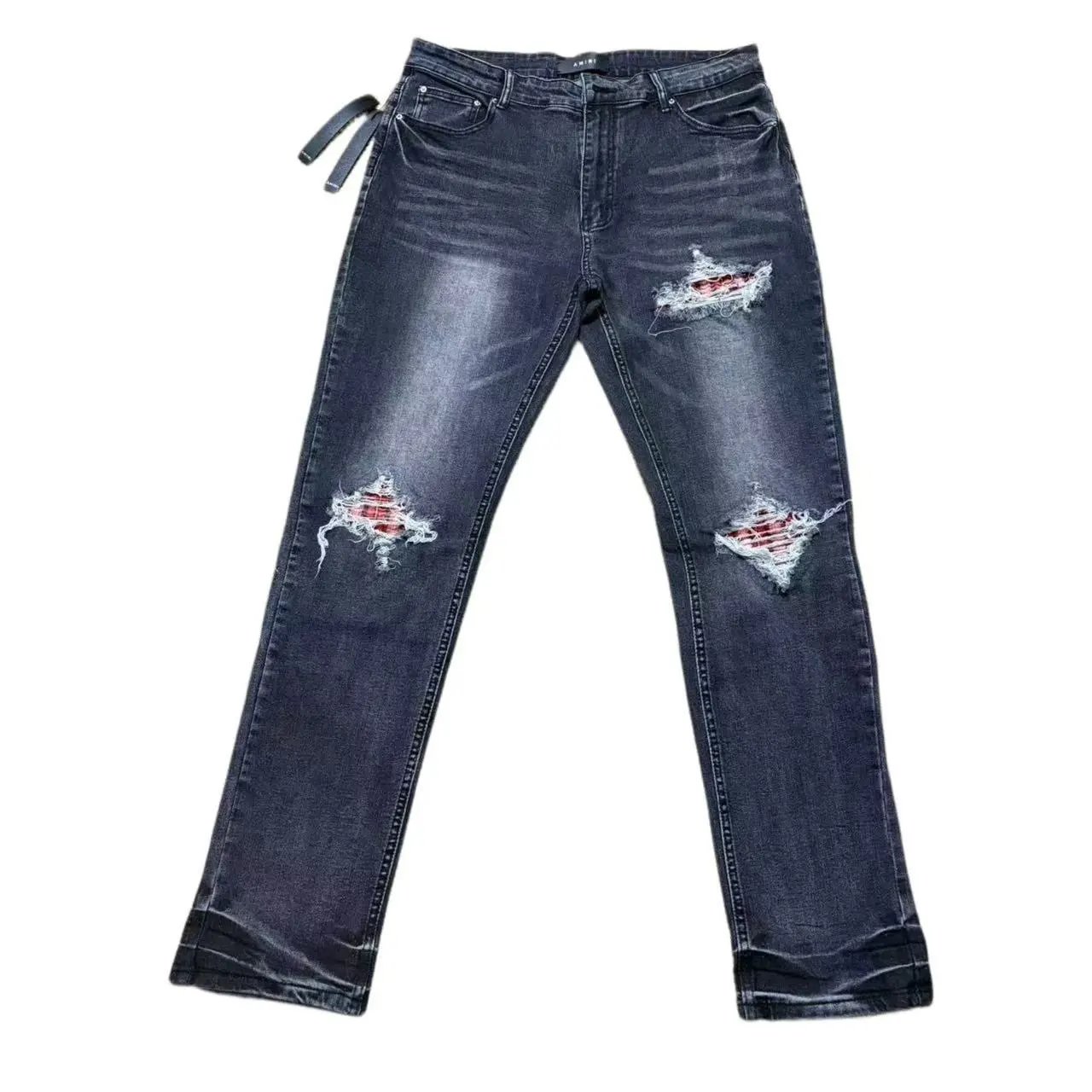 High-Waist Straight Jeans photo 6