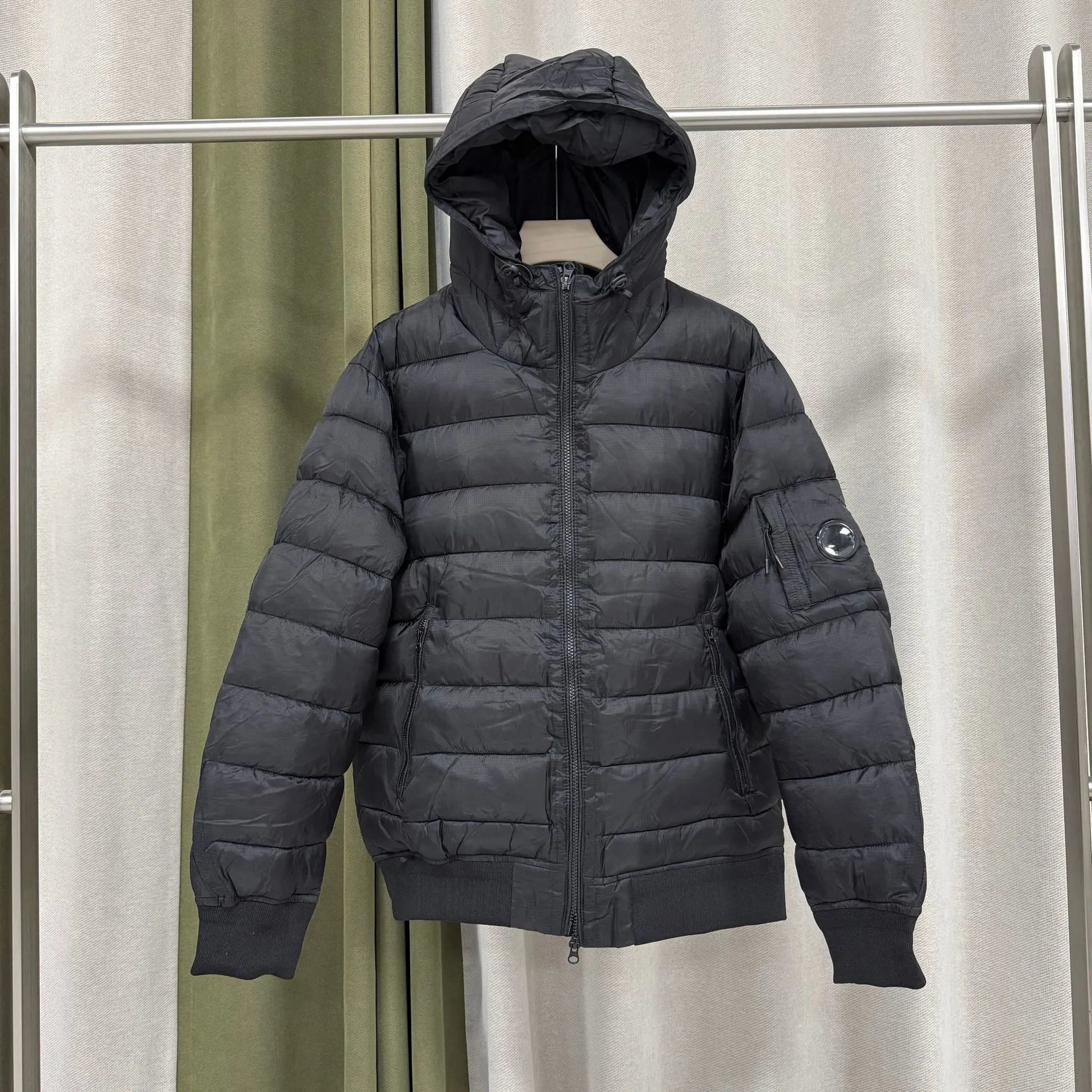 Work Jacket with Clear Pocket Details photo 2