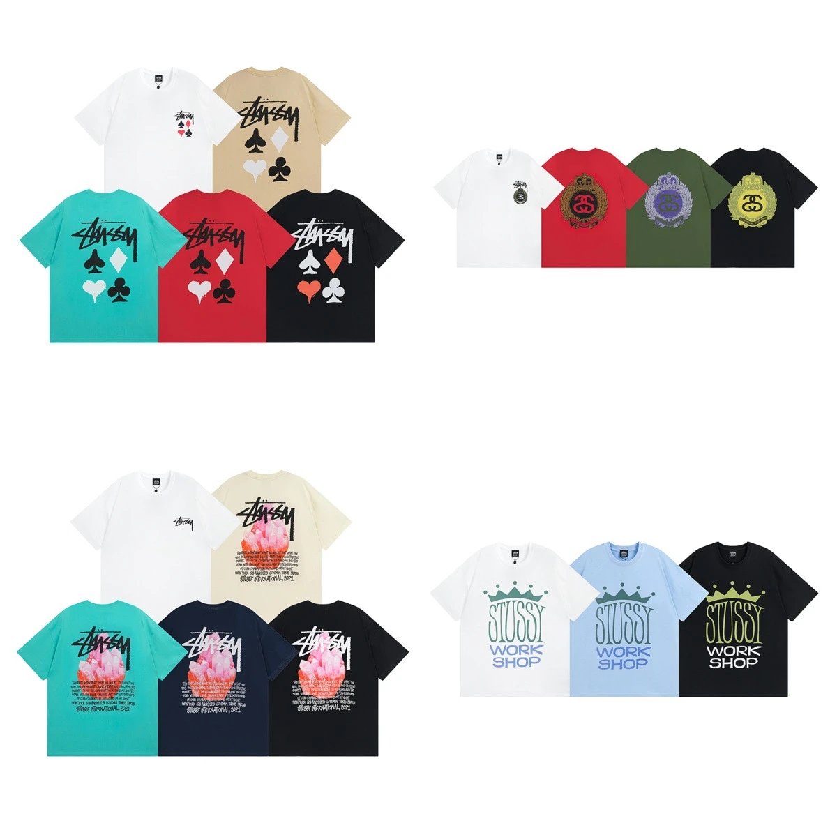 Pure Cotton Short Sleeve Couple T-Shirt