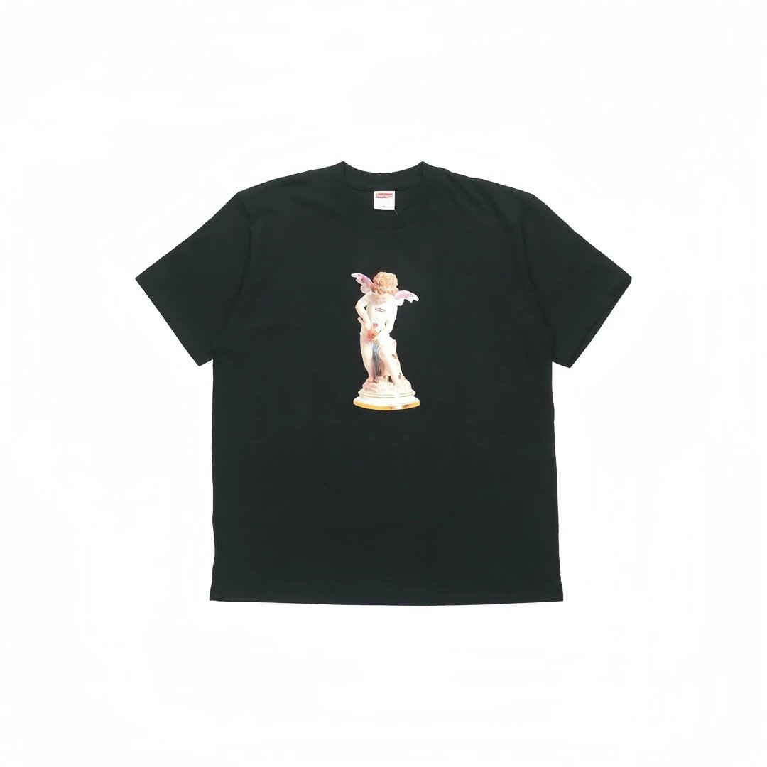 Letter Print Box Logo T-Shirt photo 2