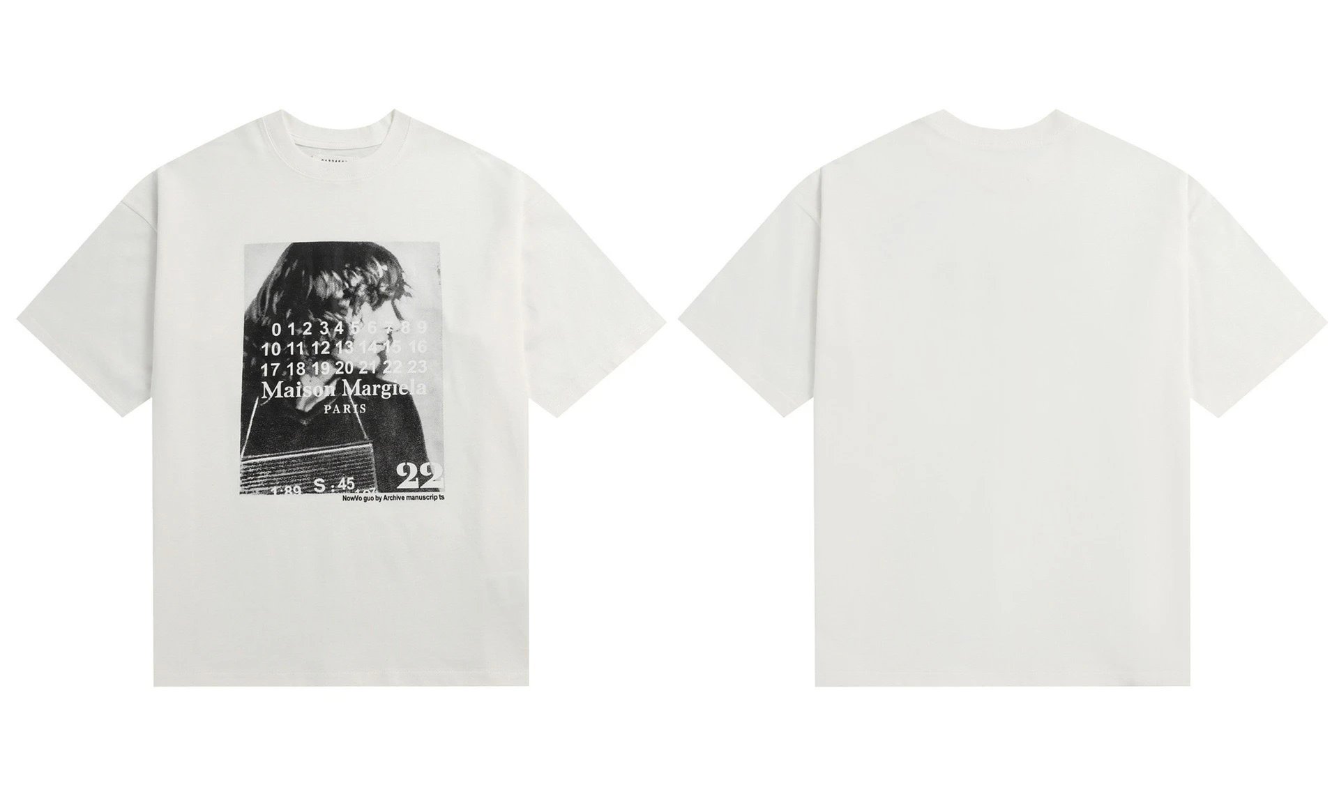 M6 Cotton Casual Double Gauze T-Shirt photo 8