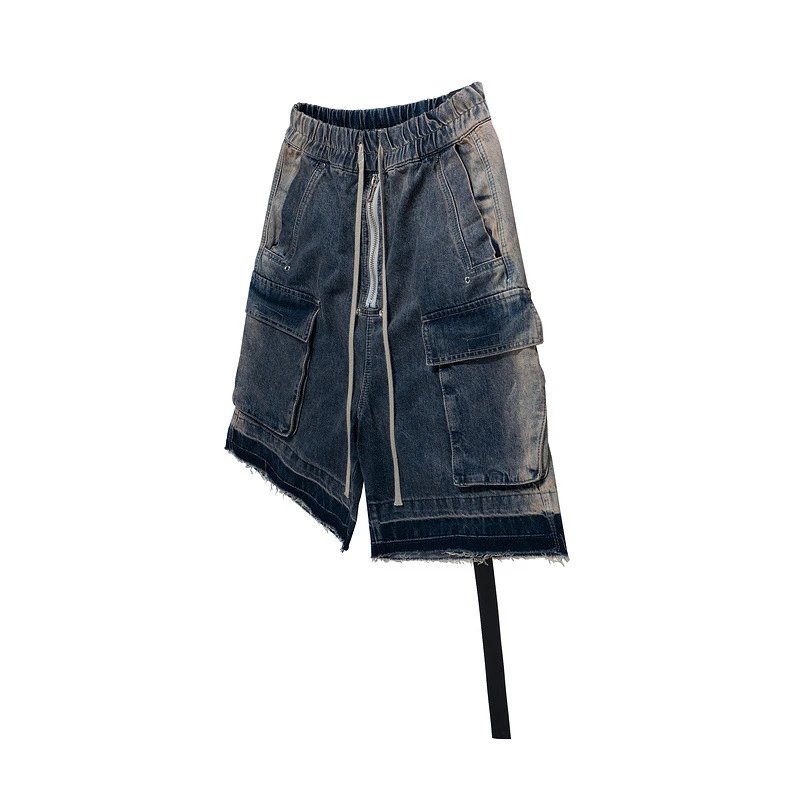 Vintage Washed Denim Shorts photo 6