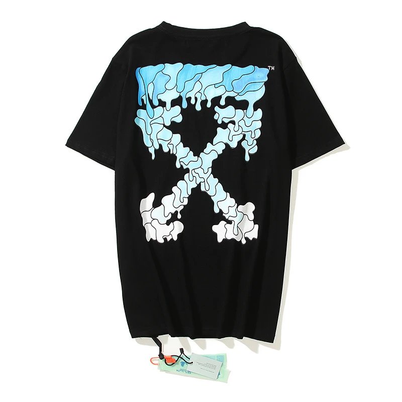 Summer Cotton T-Shirt Unisex Print Short Sleeve photo 6