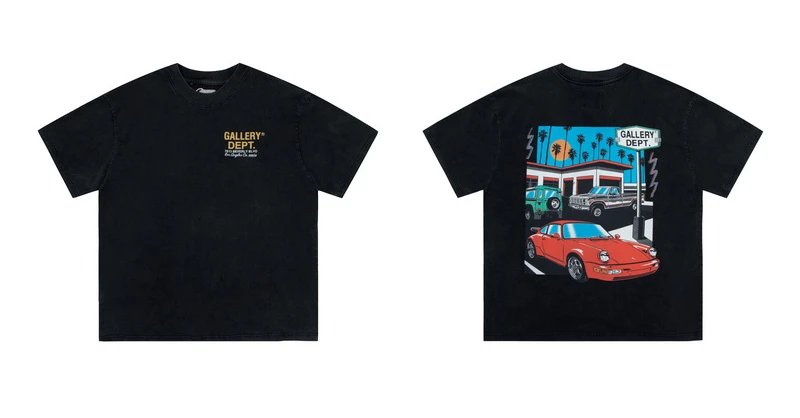 Couples Car Print T-Shirt photo 5