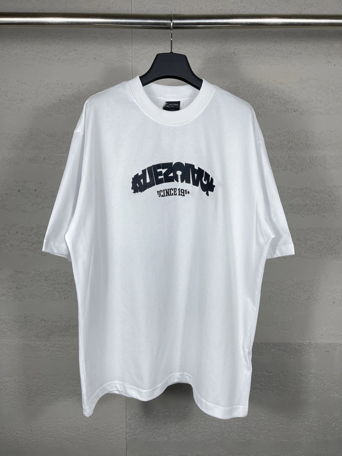 Balenciaga Coke Letter Embroidered T-Shirt photo 7