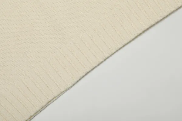 Arte Knit Polo Cream Sweater - 30