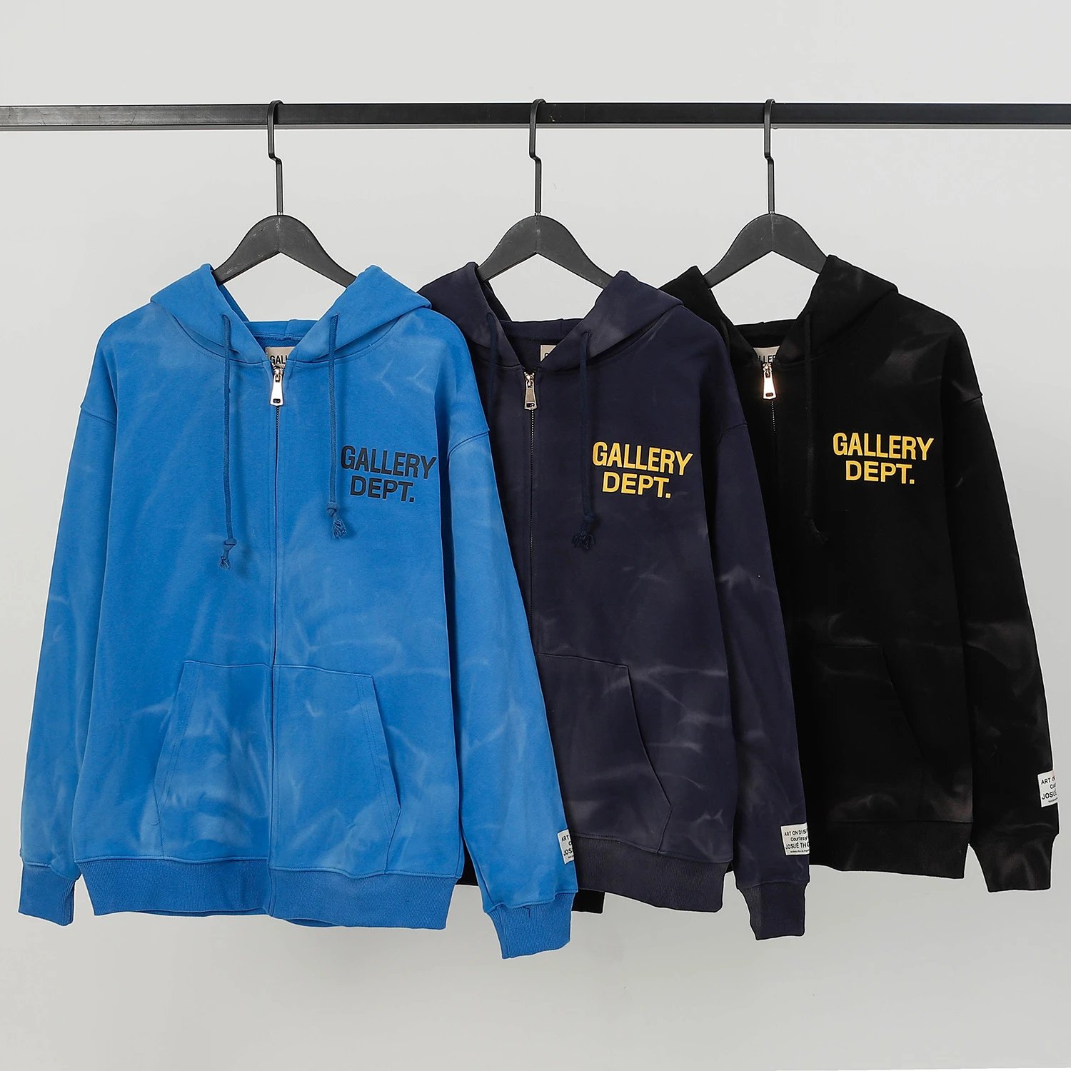 Autumn/Winter Water-Washed Retro Hoodie photo 6