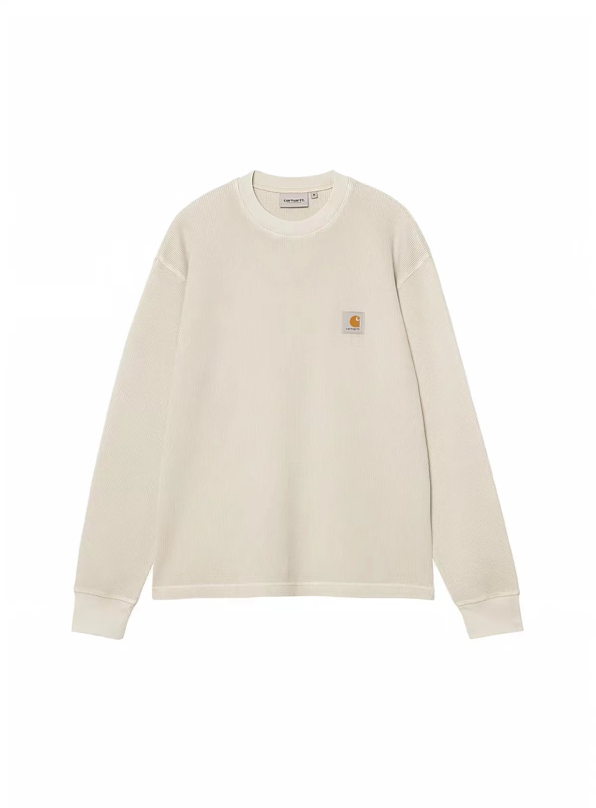 Classic Logo Waffle Knit Long Sleeve T-Shirt photo 3