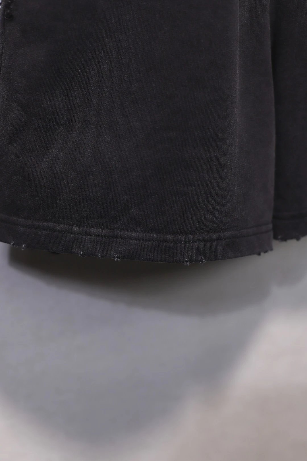 Balenciaga x BALENCIAGA Flame Logo Black Sweat Skirt - 8