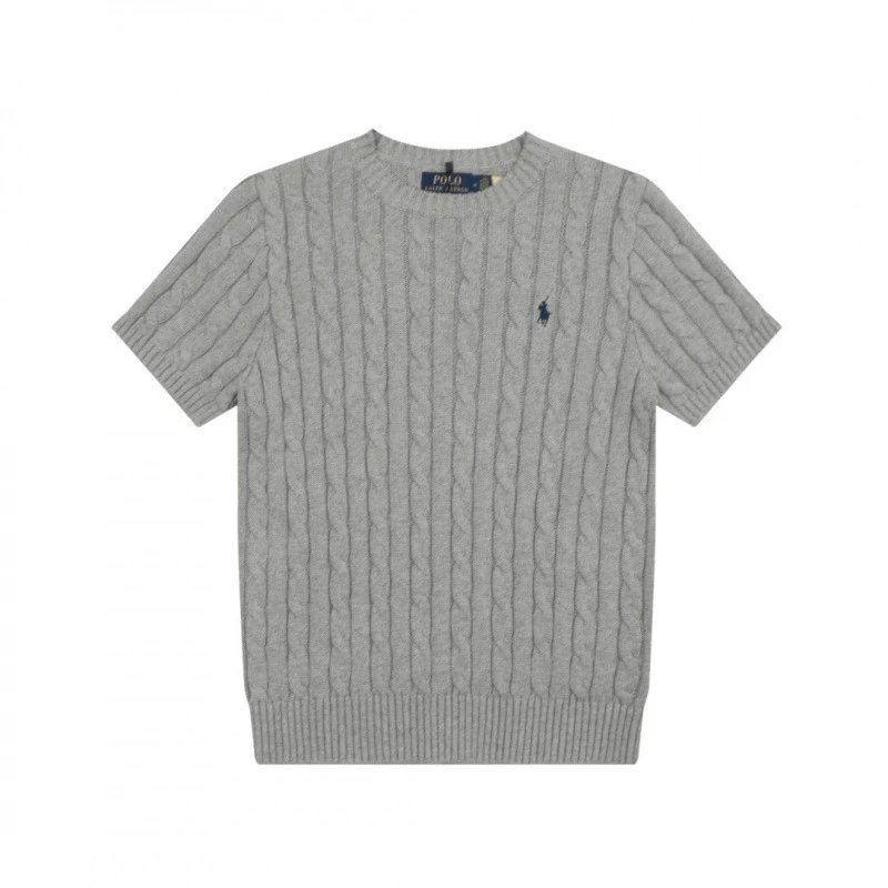 Ralph Lauren Pony Embroidered Knit T-Shirt photo 5