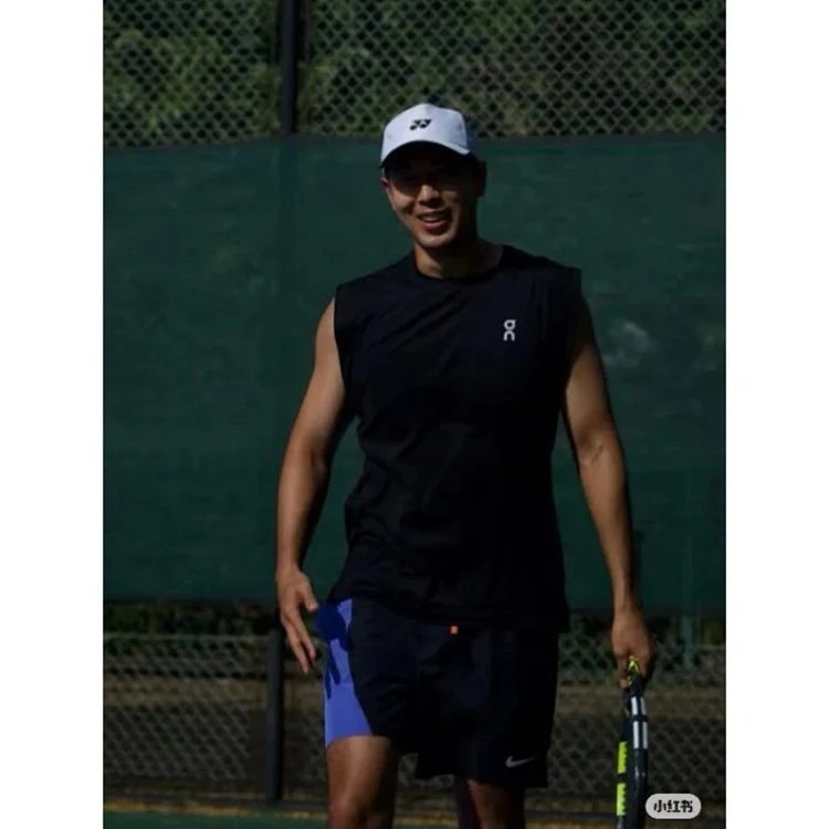 Reflective Logo 3D Cut Quick-Dry Sleeveless Tank photo 7