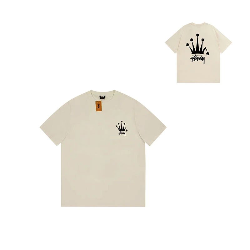 Dice Print Couple T-Shirt Cotton photo 6