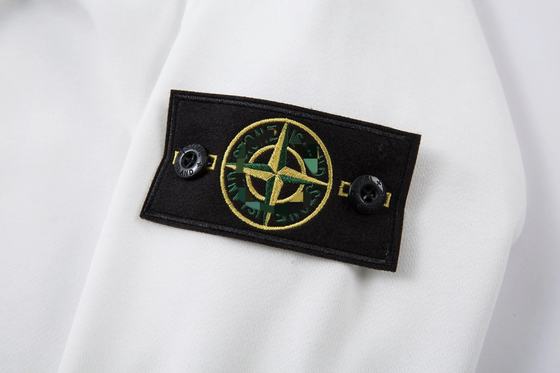 Stone Island Shadow Project White Hoodie - 17