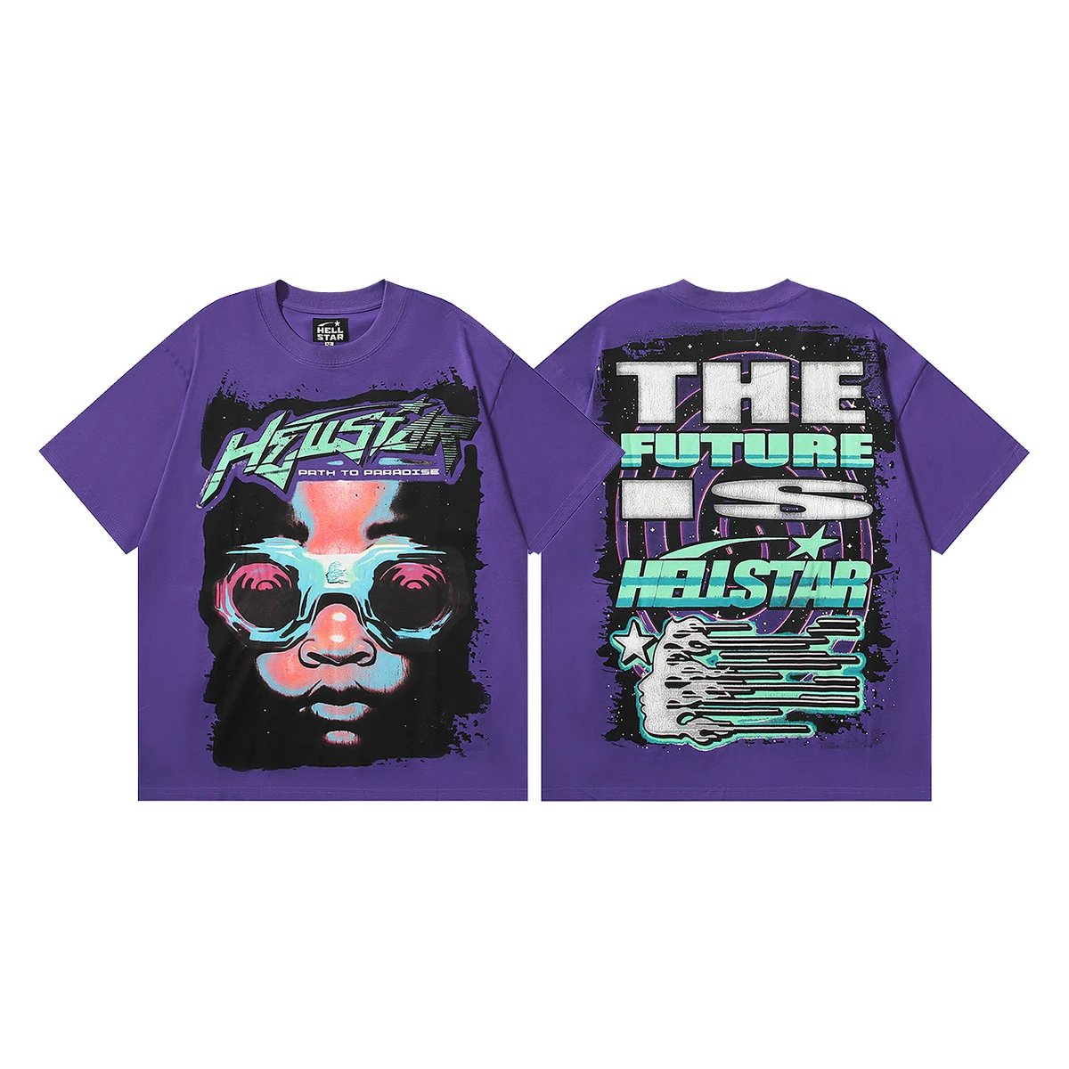 Alien Boy Print Oversized T-Shirt photo 3