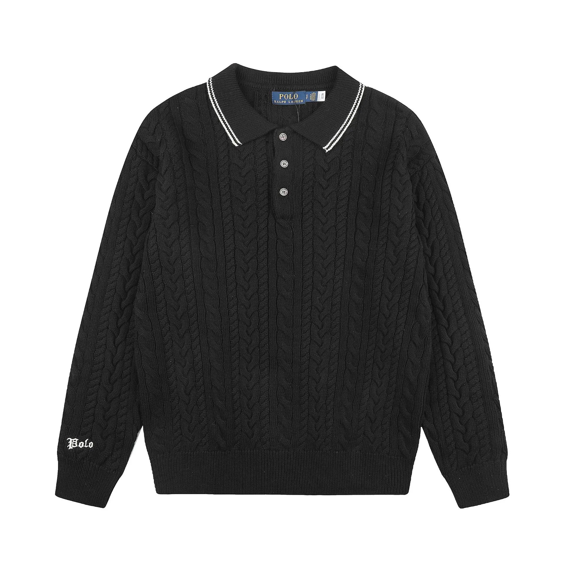 Classic Old Money Polo Knit Sweater photo 5