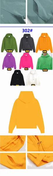 Ami Paris Heart Logo Hoodie Collection in Multiple Colors - 7