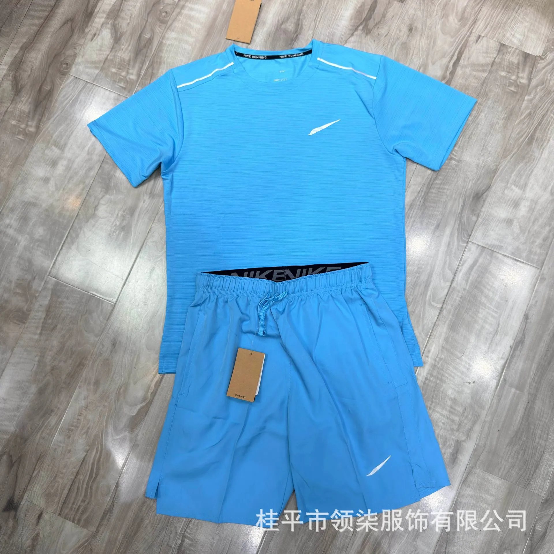 Sports Training Set Quick-Dry Breathable T-Shirt and Shorts photo 8