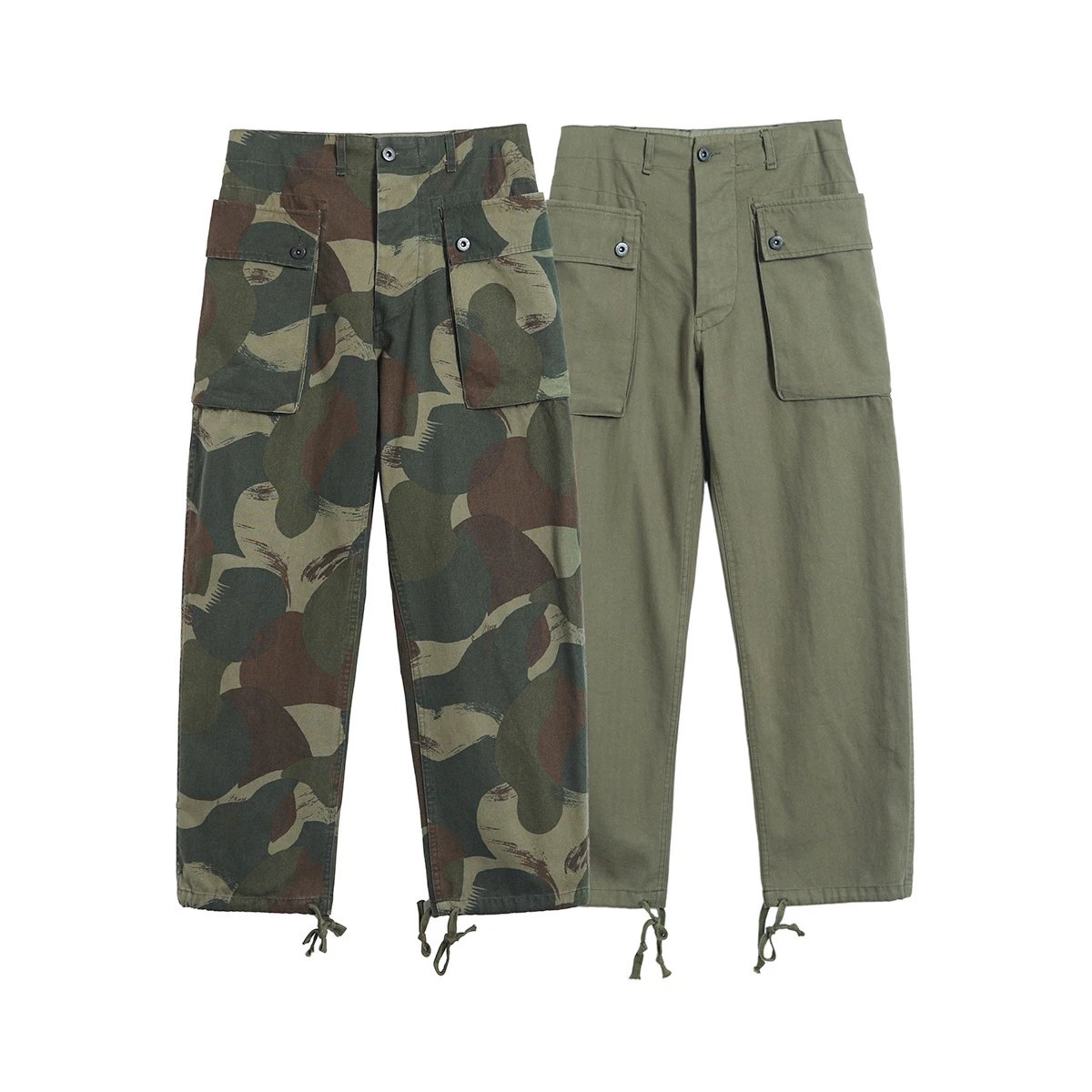 Vintage Military Camo Cargo Pants photo 5