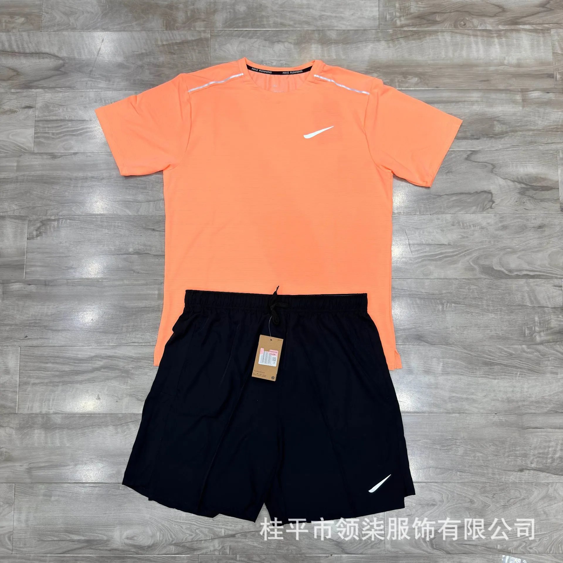 Sports Training Set Quick-Dry Breathable T-Shirt and Shorts photo 5