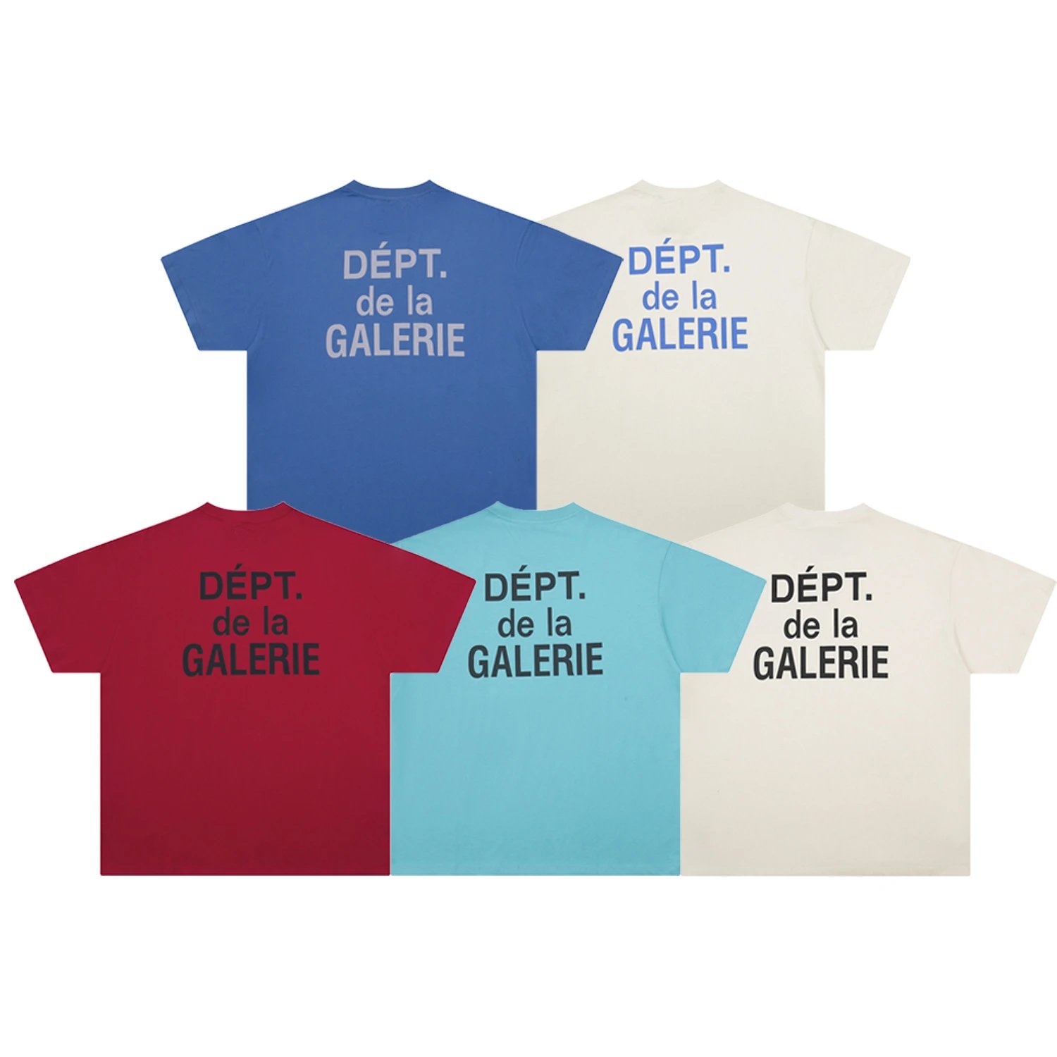 Letter logo printed loose short sleeved T-shirt