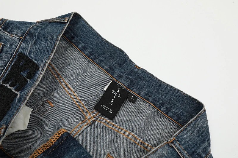 Collaborative Print Denim Jeans photo 4