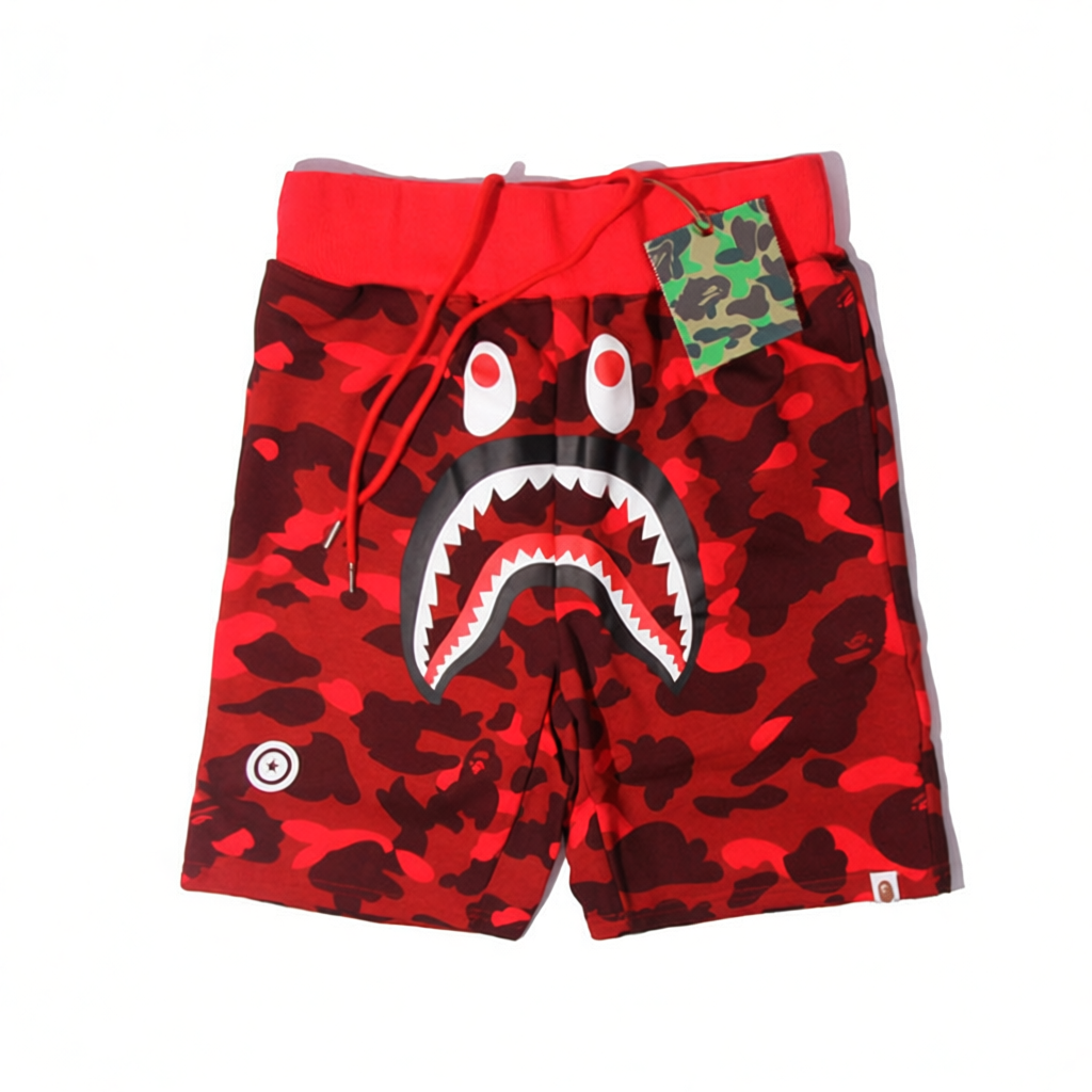 Shark Camo Glow Youth Shorts photo 6