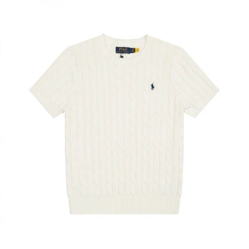 Ralph Lauren Pony Embroidered Knit T-Shirt photo 4