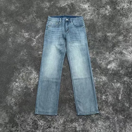 Classic RL Jeans Slim Fit Straight Leg Casual Retro Men's Denim