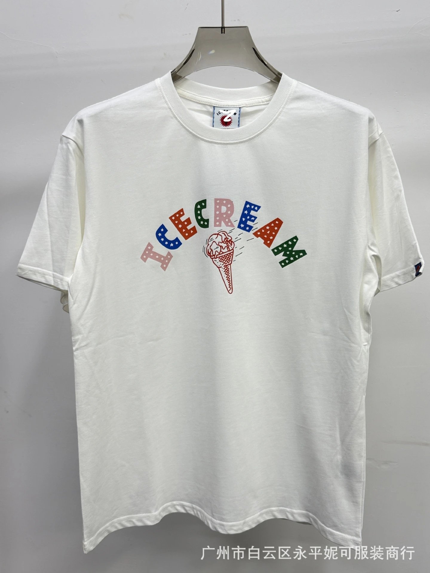 Flying Dog Print T-Shirt and Denim Shorts Set photo 7