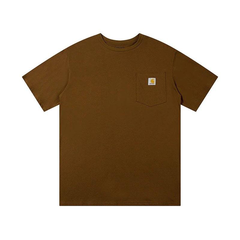 Classic Embroidery Letter T-Shirt Couple Oversized photo 8