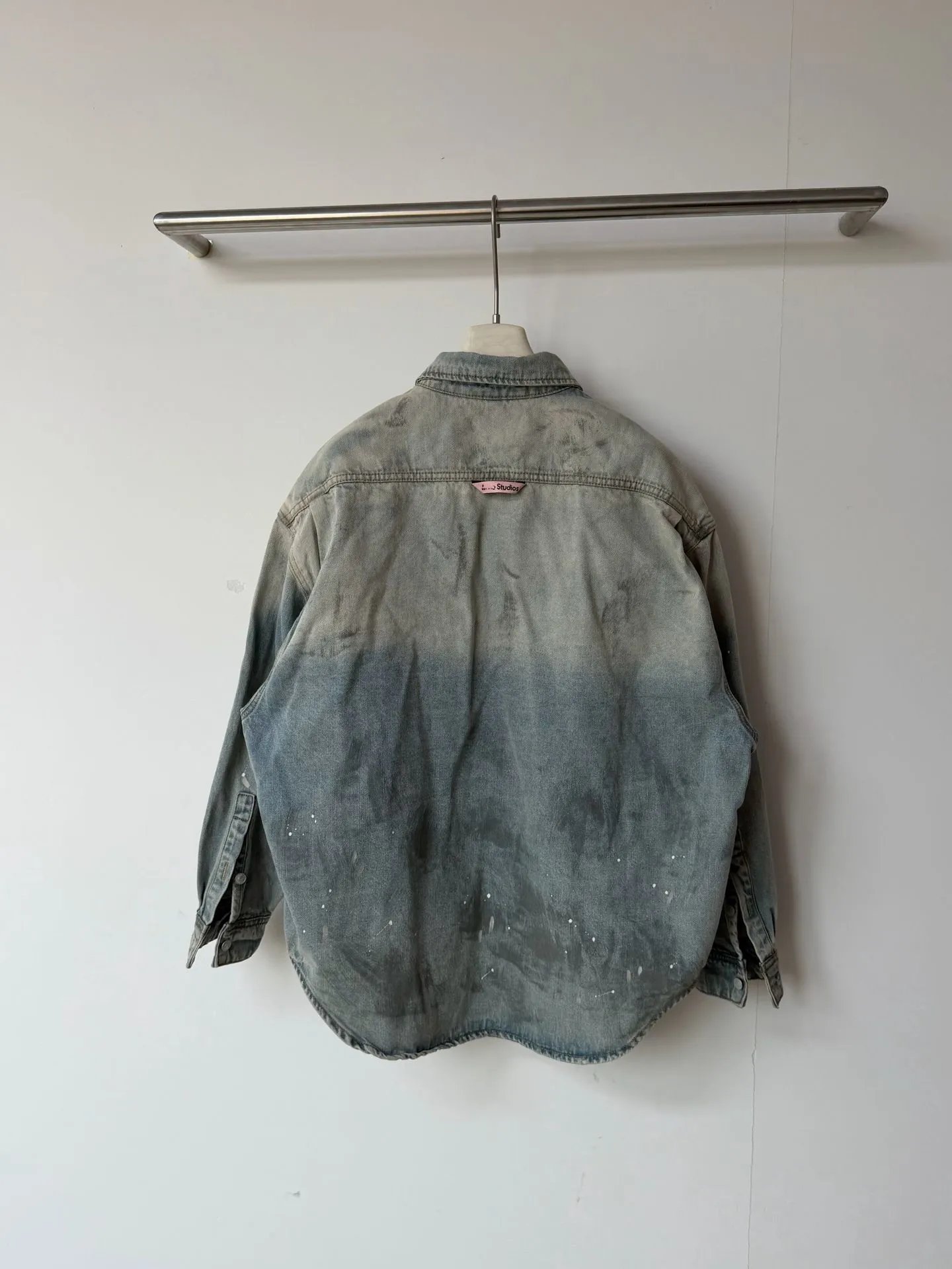 Splatter Denim Shirt photo 4