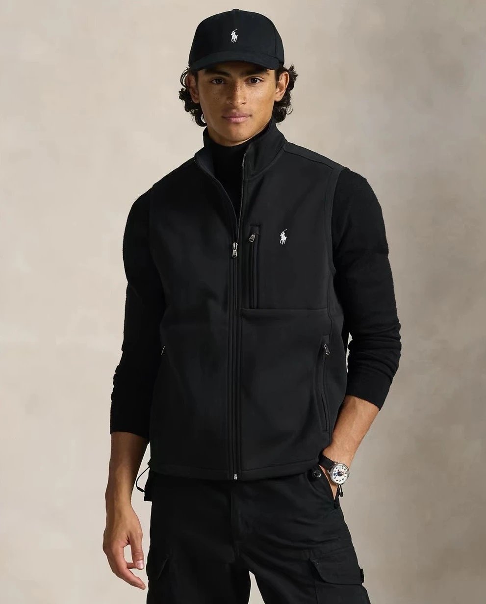 Embroidered Polo Vest photo 5