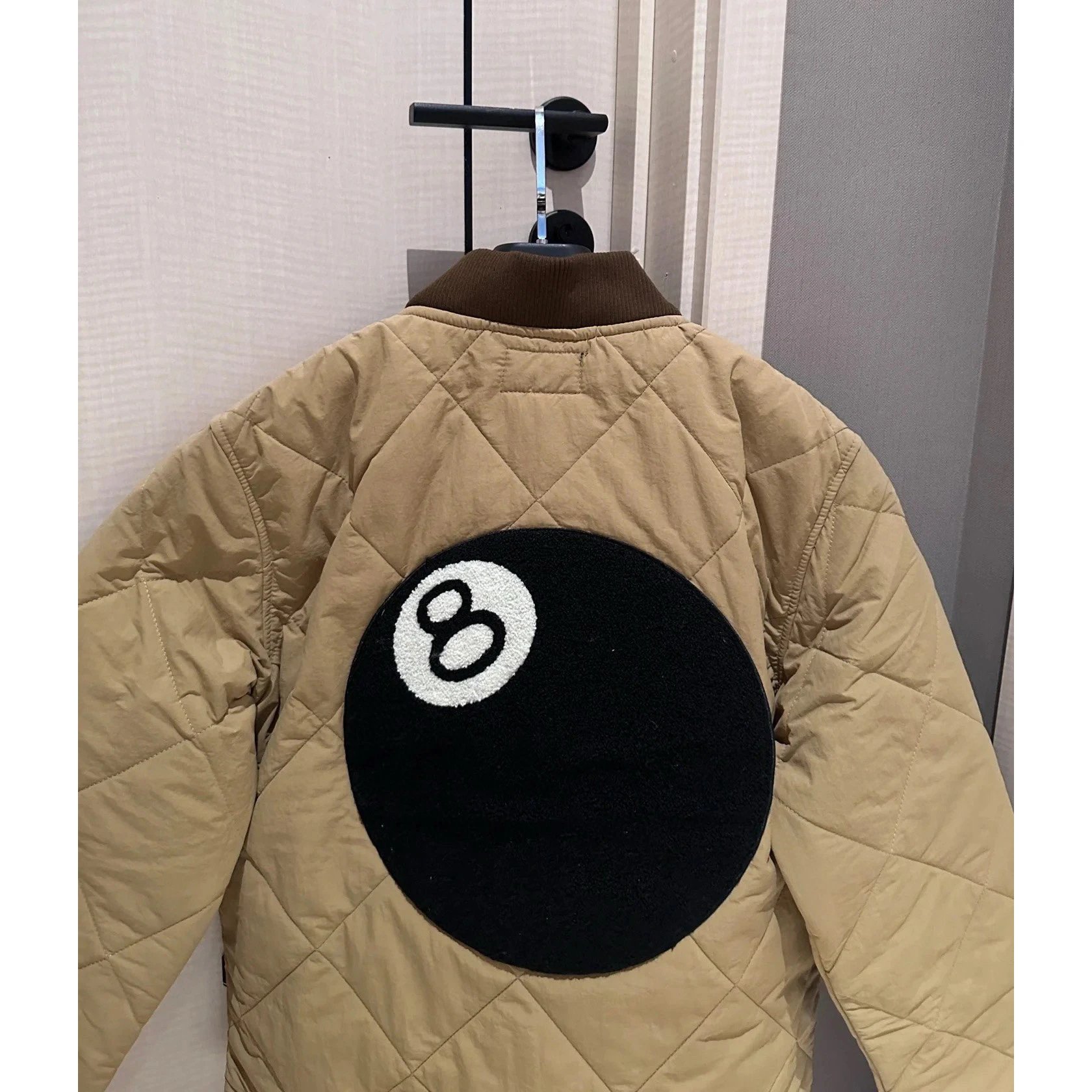Number 8 Ball Quilted Zip Jacket photo 4