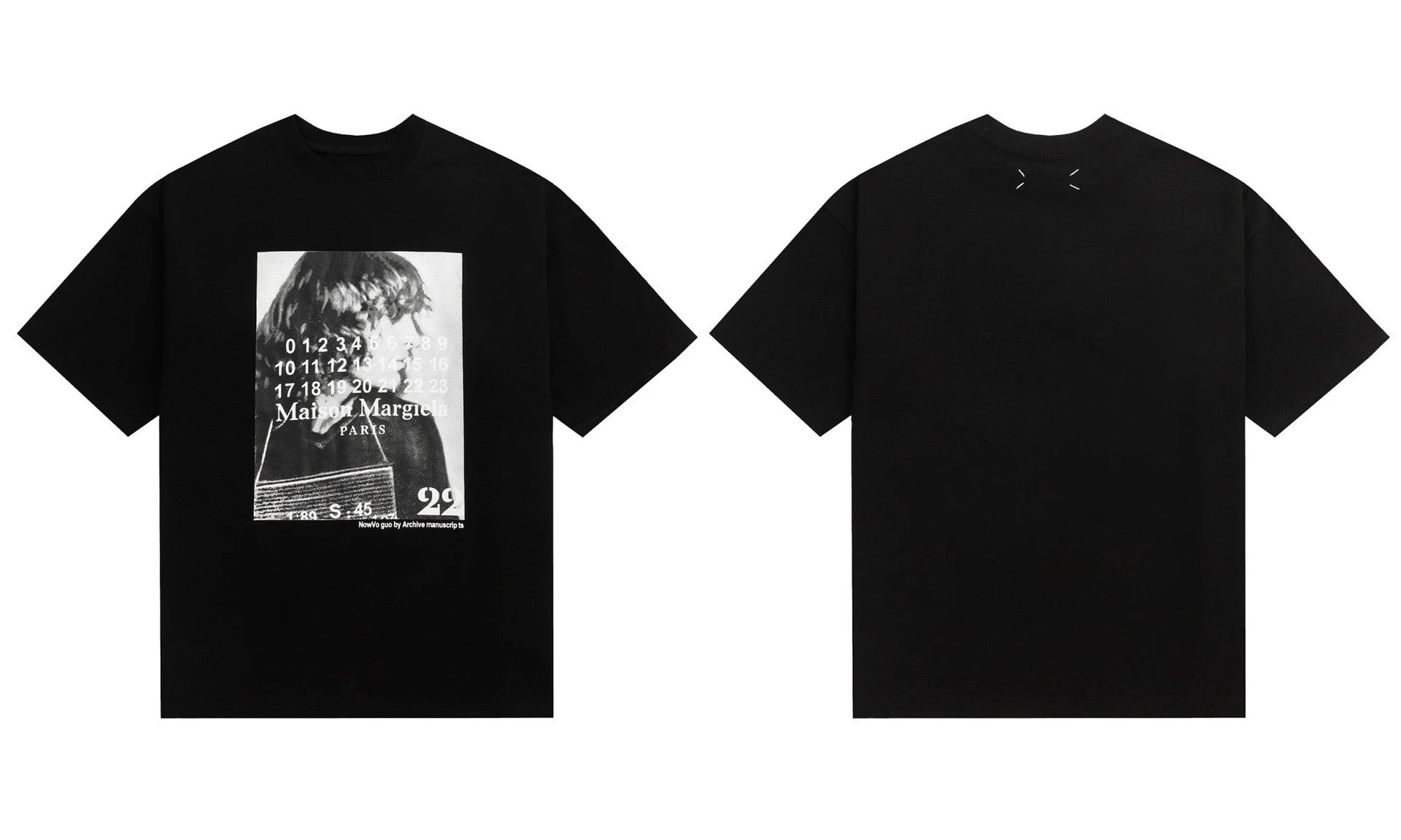 M6 Cotton Casual Double Gauze T-Shirt photo 7