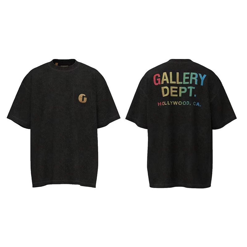 Washed Distressed Streetwear T-Shirt photo 6