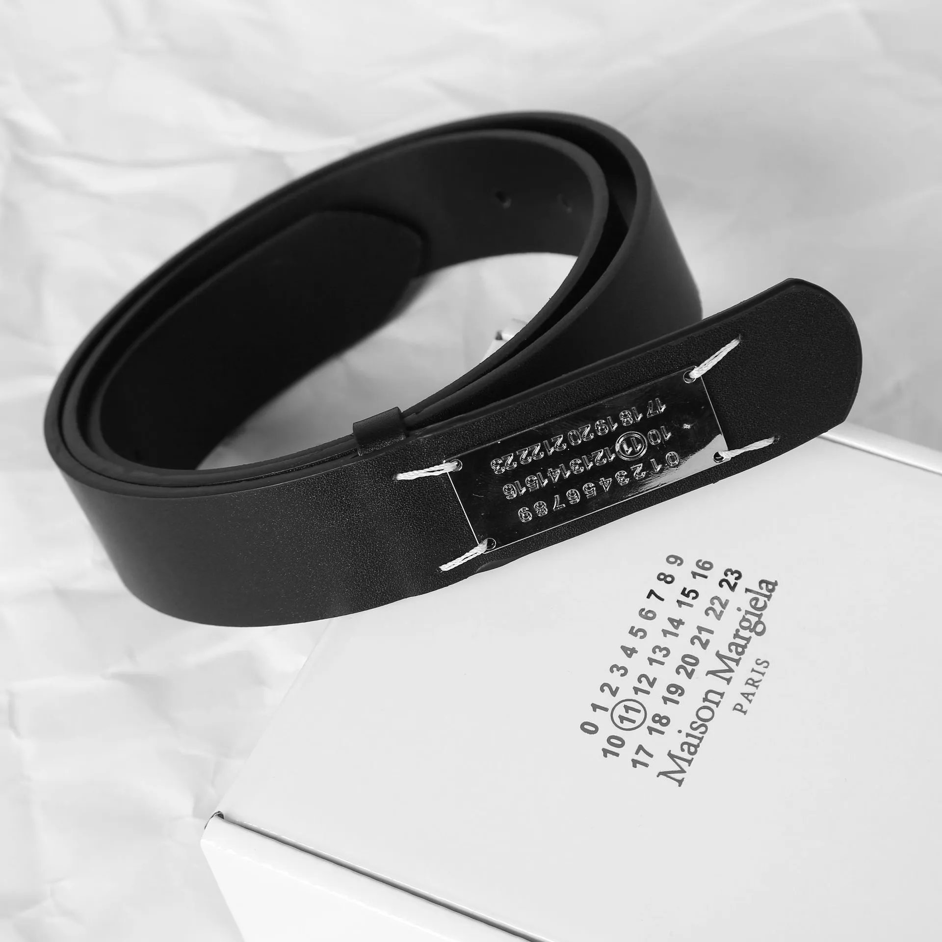 Leather Belt Top Layer Cowhide photo 3