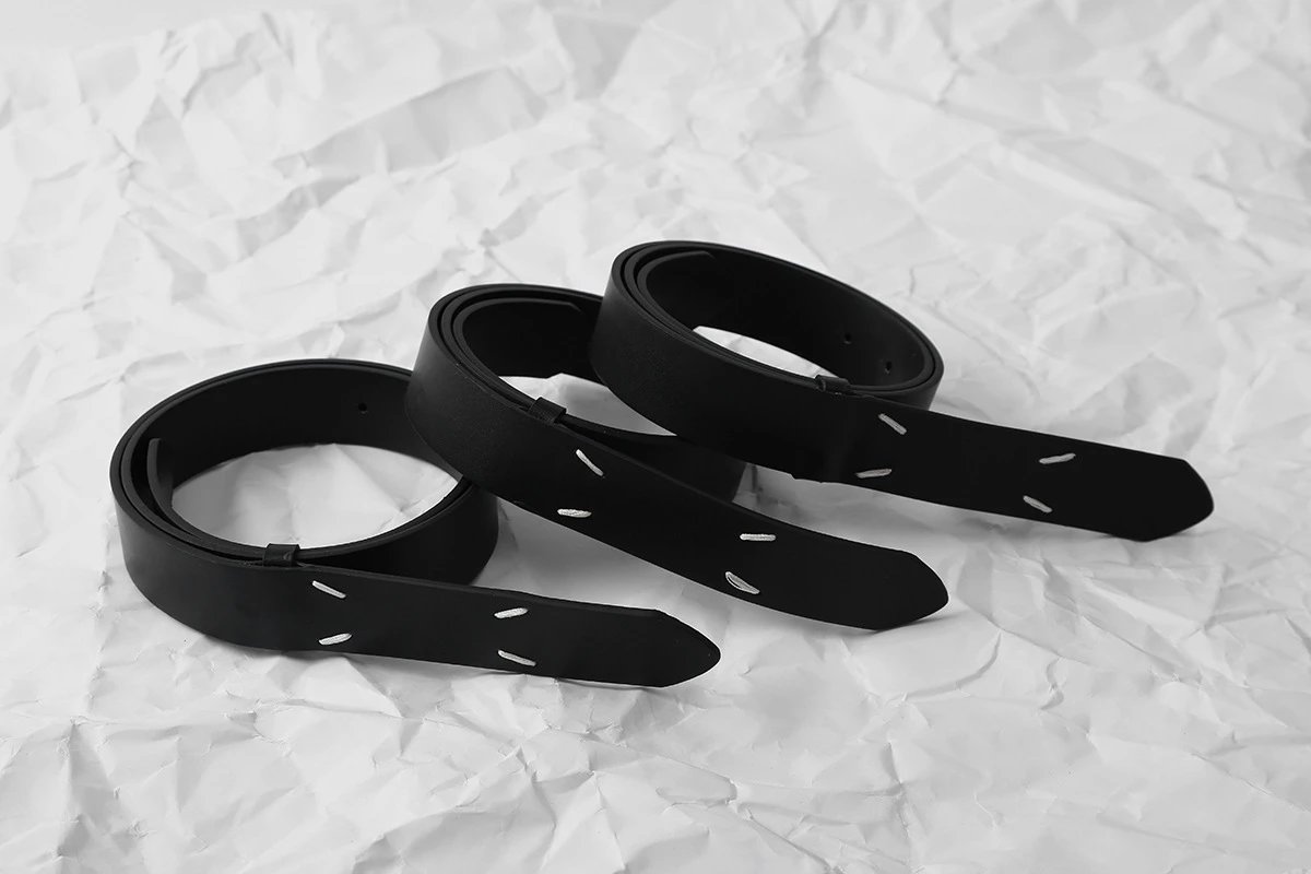 Leather Belt Top Layer Cowhide photo 8