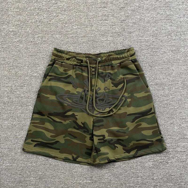 BP Broken Planet Foam Print Relaxed Shorts photo 4
