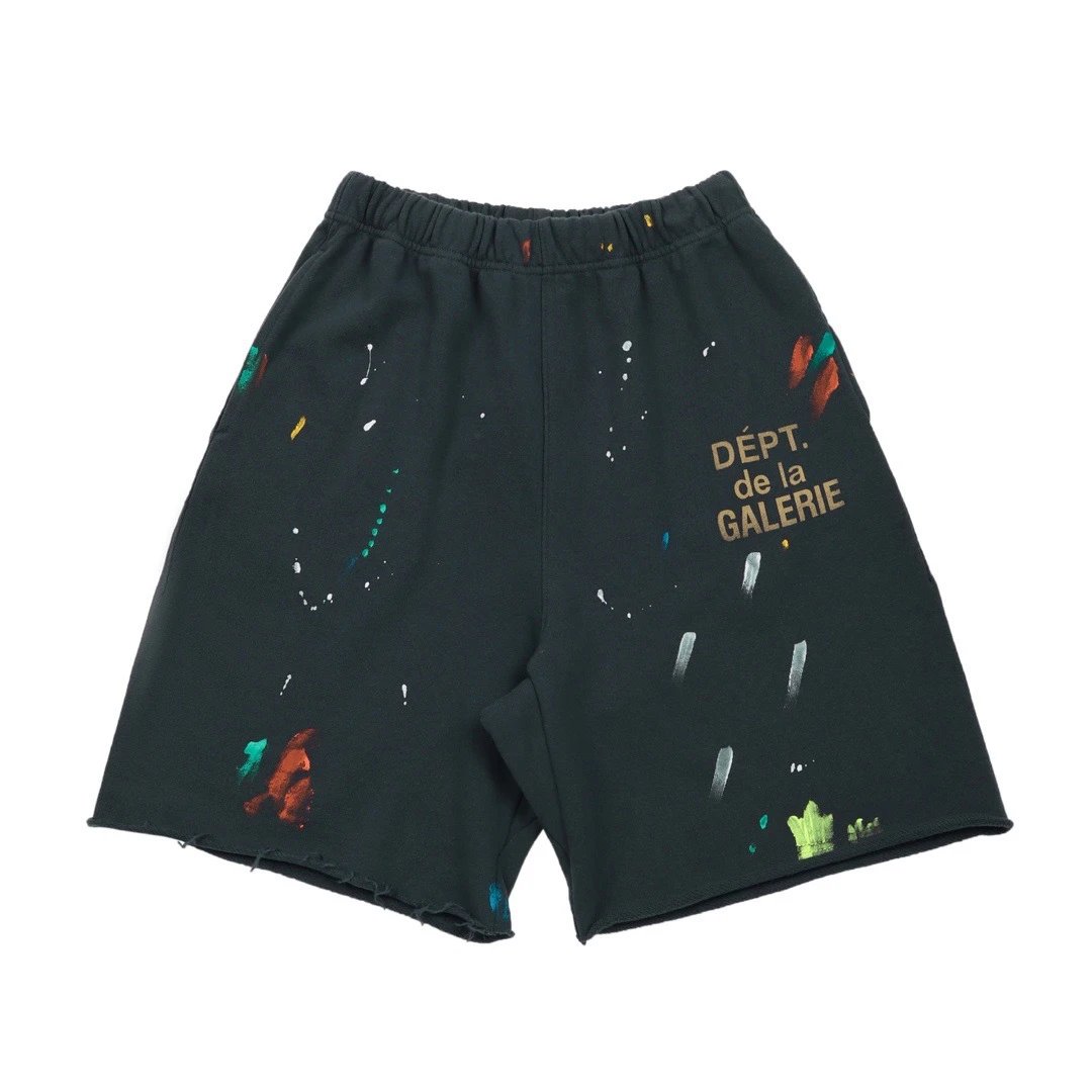 Graffiti Wide Leg Shorts photo 3