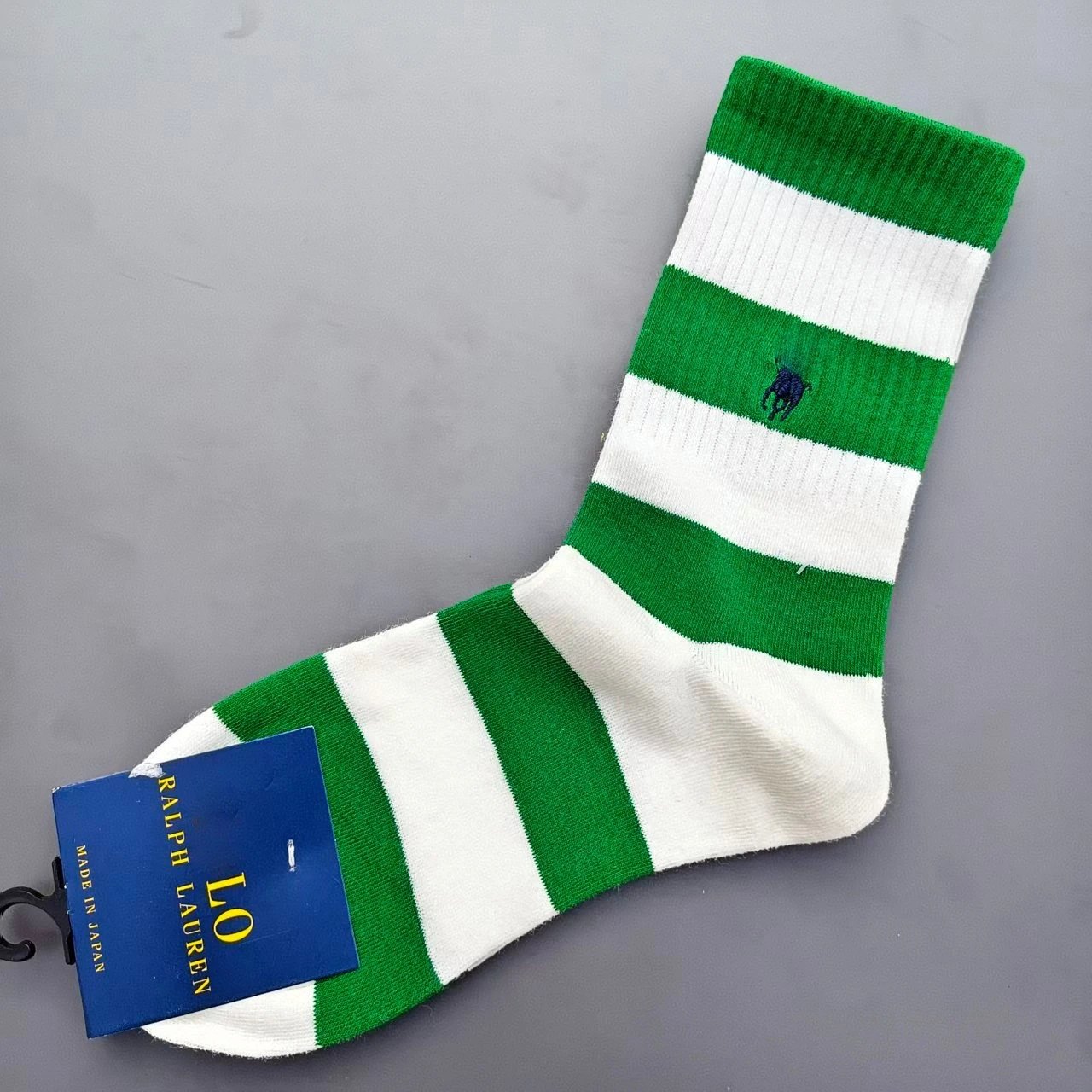 Embroidered Mid-Calf Polka Dot Cotton Socks photo 7