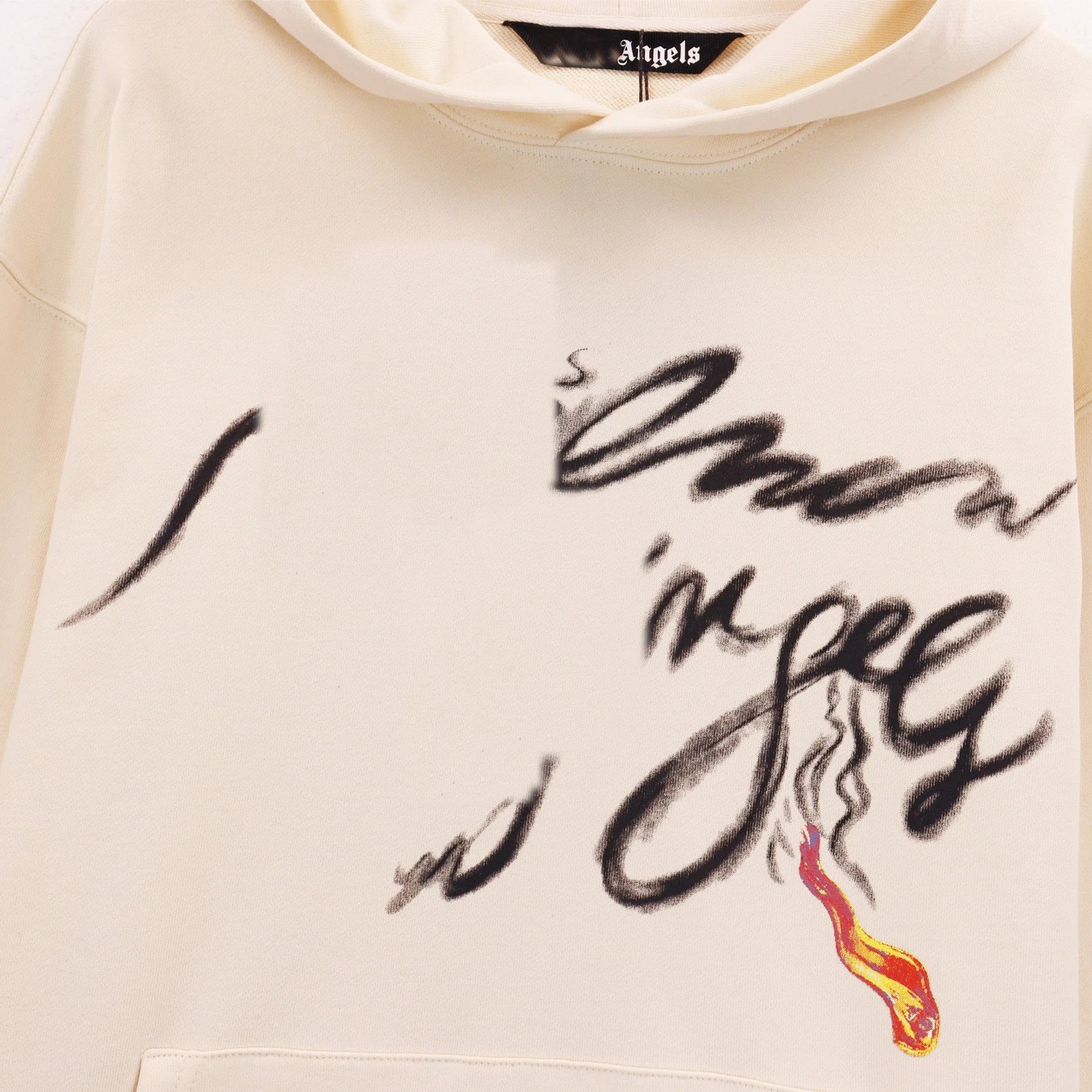 Spray Logo Print Hoodie photo 5