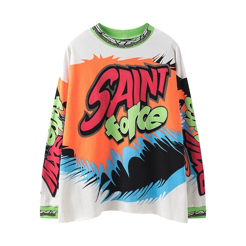 Retro Racing Long Sleeve T-Shirt photo 4