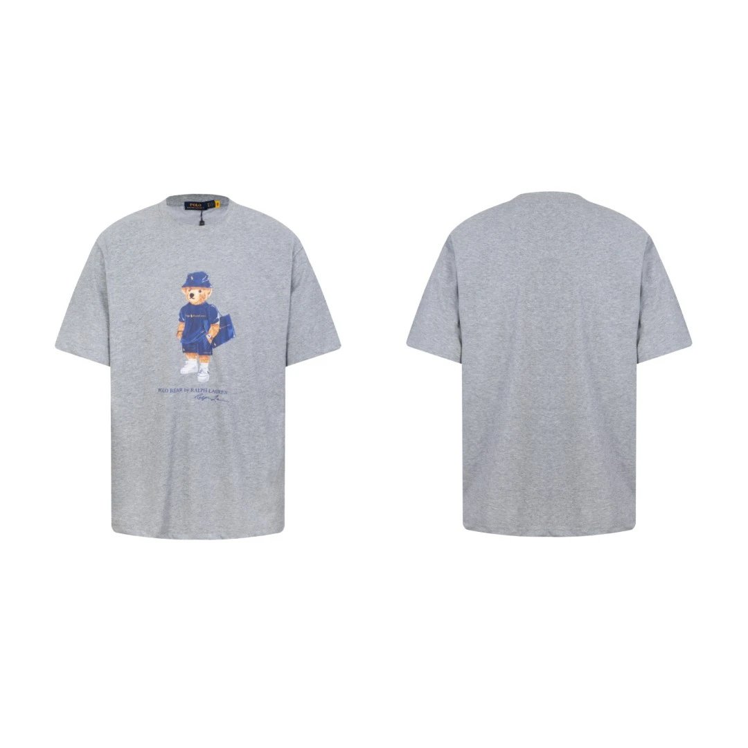 Denim Bear Teddy Short Sleeve T-Shirt photo 8