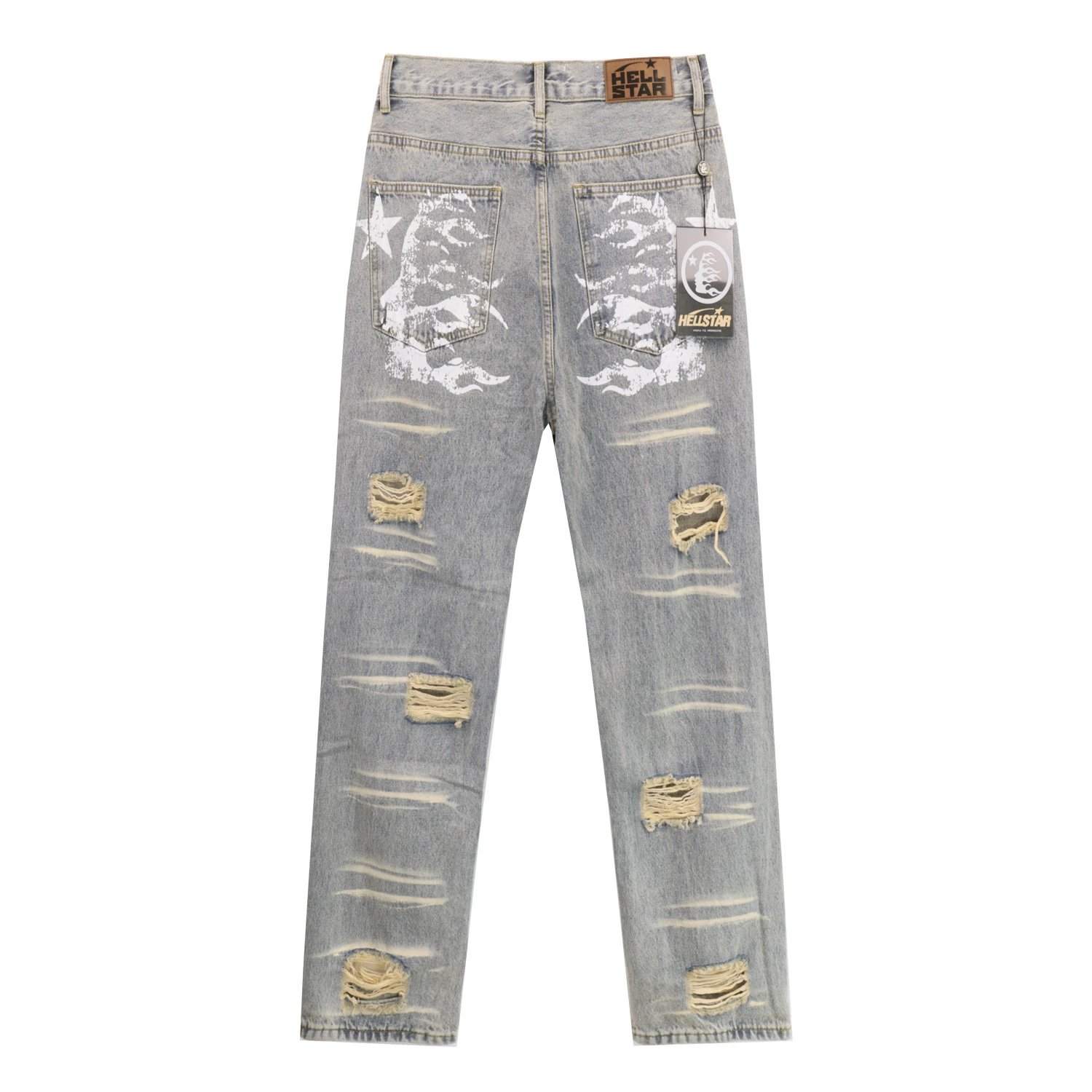 Distressed Denim Jeans photo 4