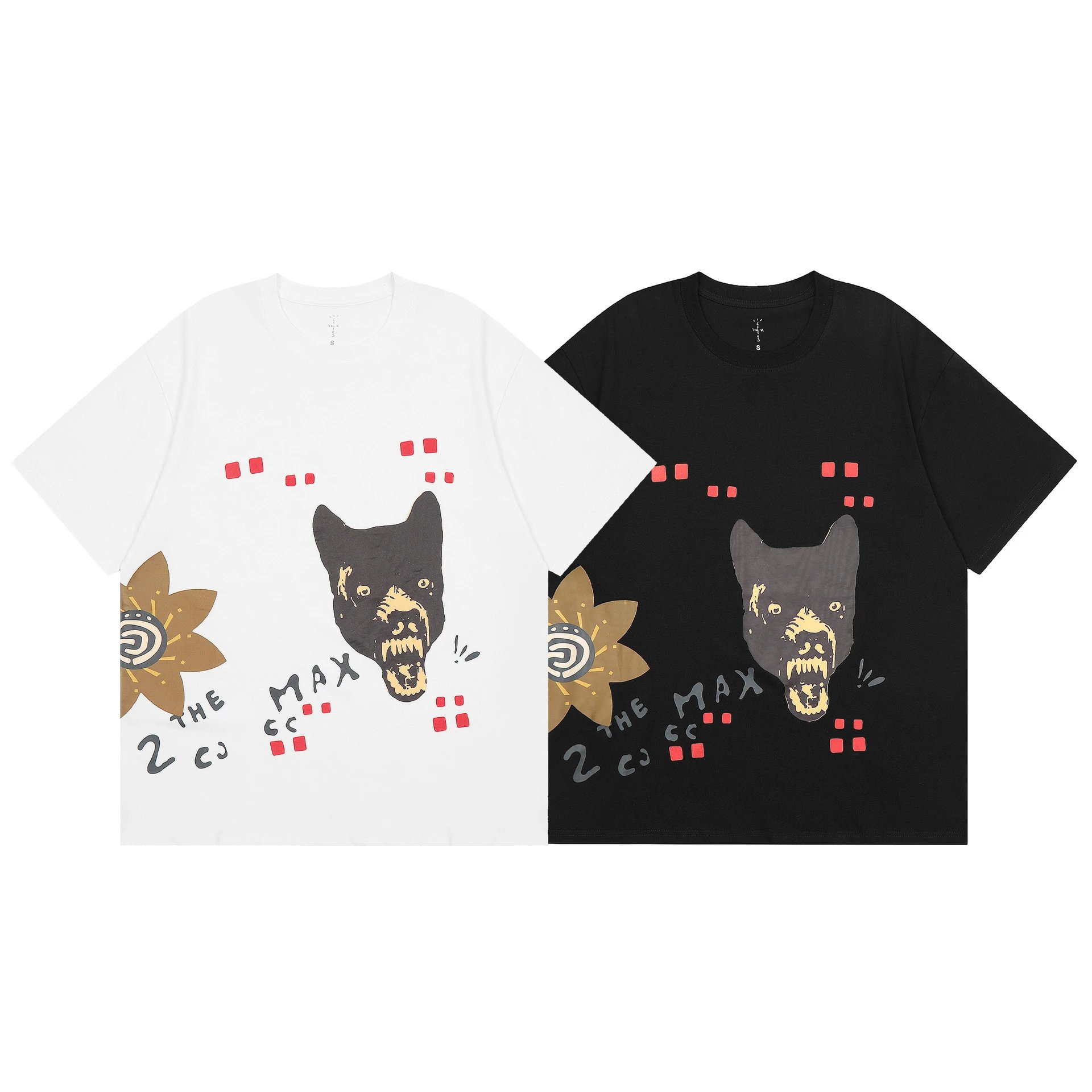 Graffiti Cartoon Print T-Shirt