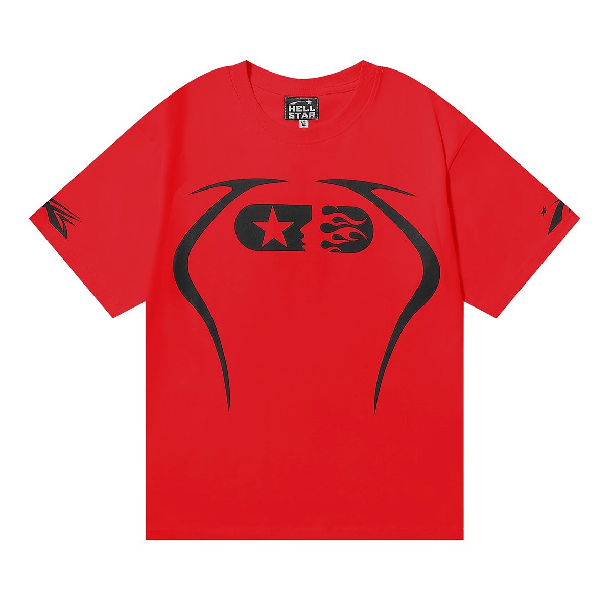 Cracked Print T-Shirt photo 4