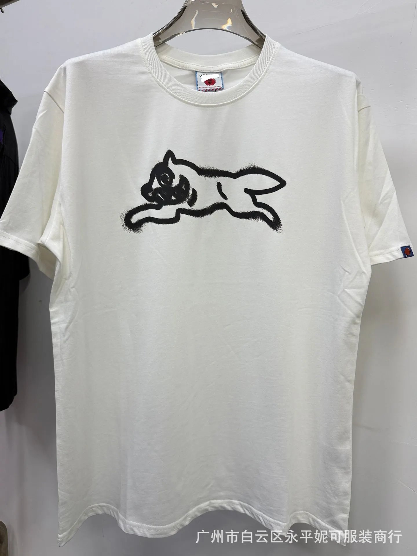Flying Dog Print T-Shirt and Denim Shorts Set photo 5