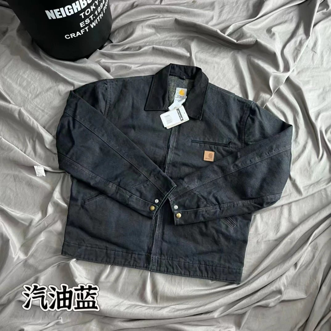 Heavy Cotton Vintage Detroit Canvas Jacket photo 3
